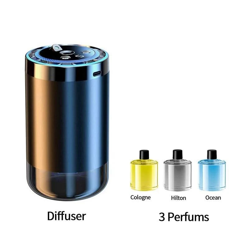Car Air Humidifier Fragrance Diffuser Car Air Fresheners Perfume Essential Oil Diffuser Odor Eliminator Removing Humidifier