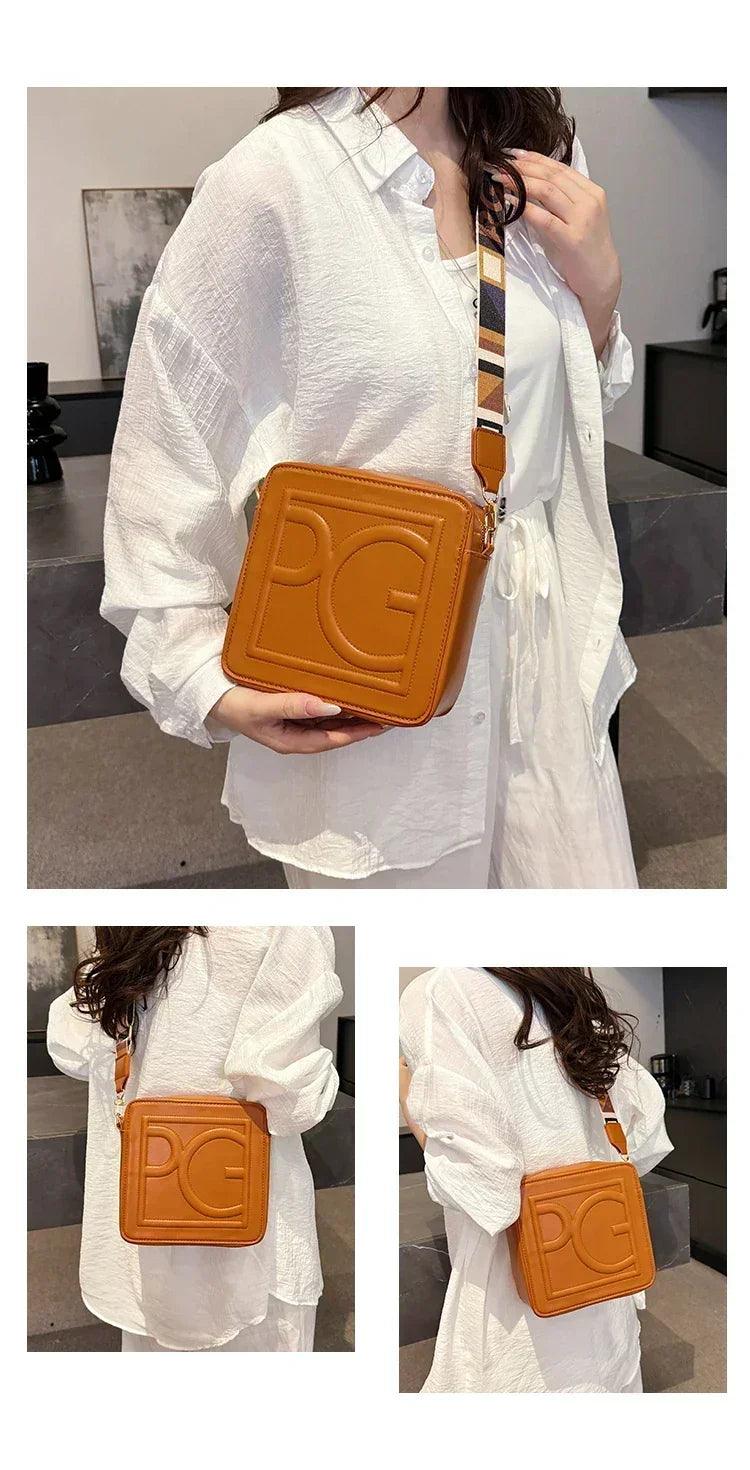 Classic designer shoulder bag for ladies - high-quality leather handbags versatile tote bags & chic crossbody