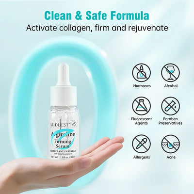 Face Serum SixPeptide Firming Highly Effective Anti-Wrinkle Skin Firming Smooth Skin Preventing Improving Facial Serum Skin Care