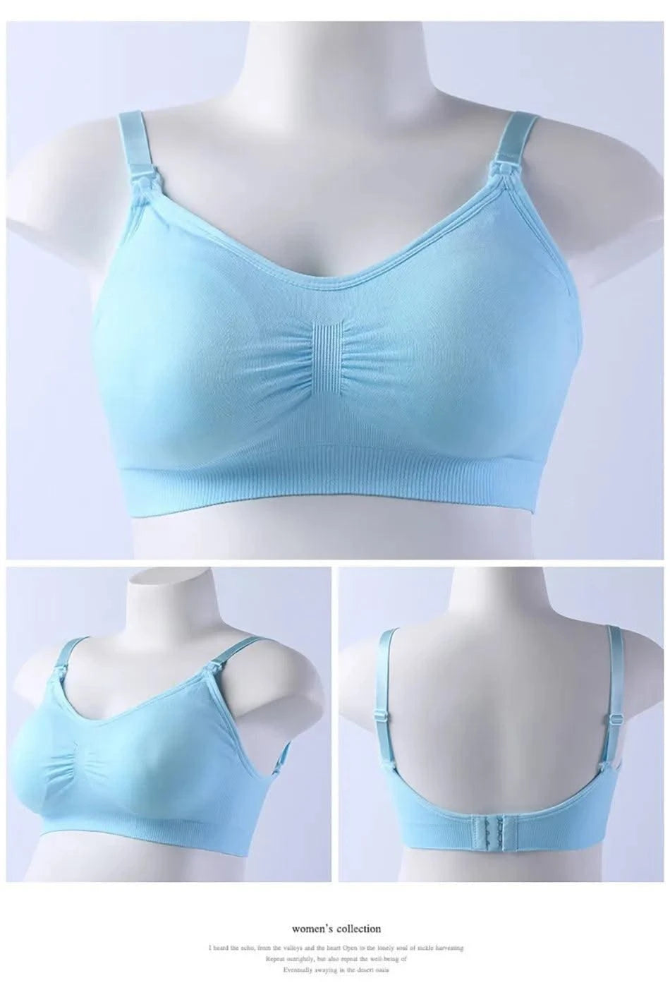Maternity Bras Double Layer Seamless Bra For Women