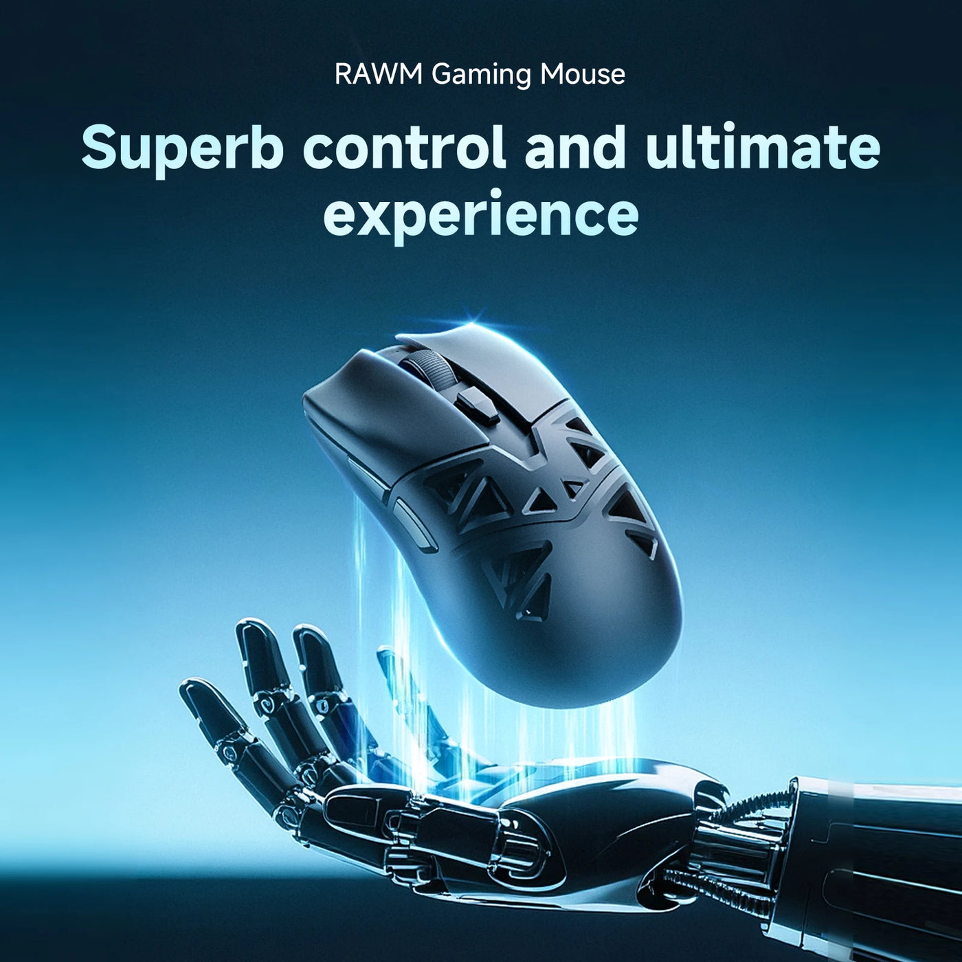 RAWM SL01C Bluetooth Wireless Gaming Mouse Tri-Mode Lightweight Rechargable Esports Mouse 7 Programmable Buttons PC Gamer Custom
