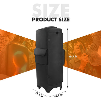 Speaker Carry Cover Waterproof Padded Speaker Protective Cover Double-Sided Speaker Storage Bag for JBL PARTYBOX Storage Bag