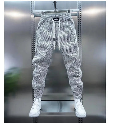 Trousers Man Pants for Men Men's Sweatpants Y2k Clothes Big Size Sport Gym Sports Mens Clothing Winter Workout Pants Baggy Wide