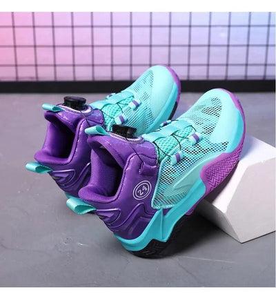 2025 New Children's Basketball Sports Shoes for Boys High Quality Running Kids Shoes Child Sneakers Non-Slip School Shoes - Elanique