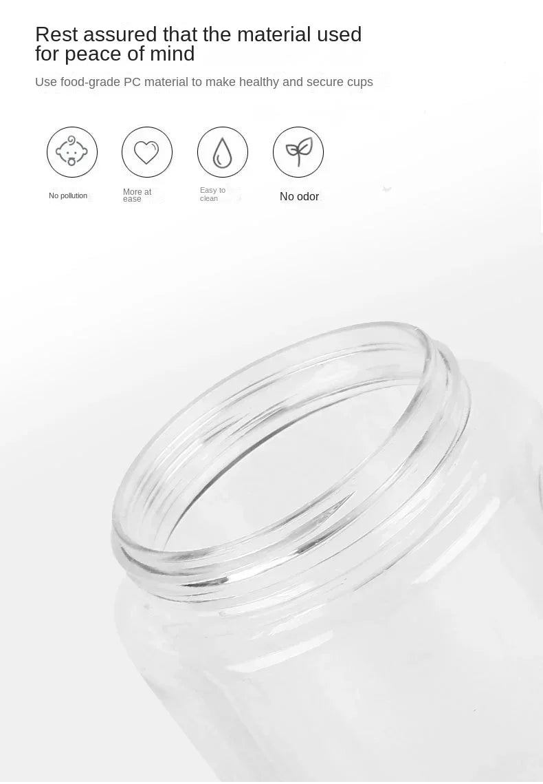 Portable Blender USB Rechargeable Mini Juicer Blender Household  Mixer Machine For Juices Shakes And Smoothies Juice Extractor