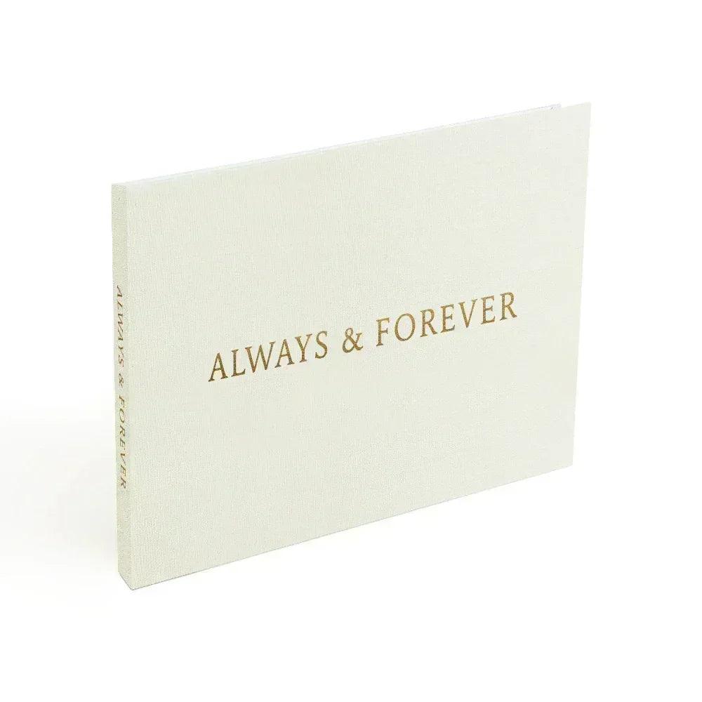 Linen bound video book wedding album up to 3 hours of video