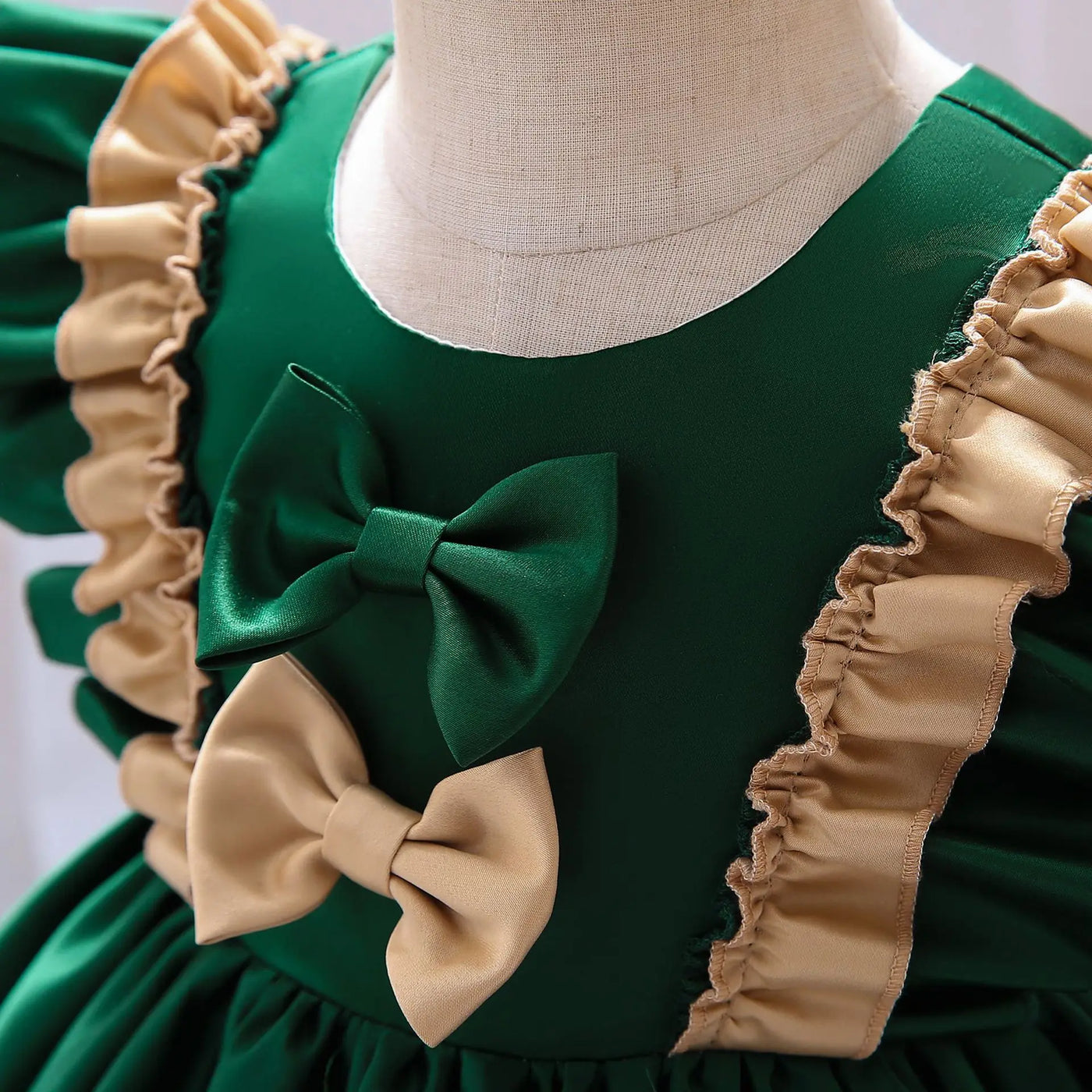 Chirstmas Costume Kids Christening Princess Lolita Vestidos For Toddler Birthday Party Children Baptism Baby Girl Clothes