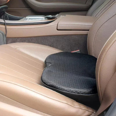 Car Seat Cushion, 2 in 1 Memory Foam Seat Pad for Sciatica and Lower Back Pain Relief, Seat Cushion for Car Seat Driver