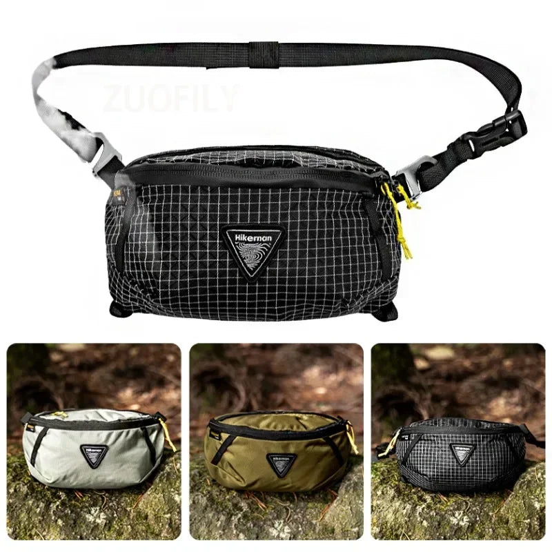 Waist Bag Outdoor Sports Mountaineering Cycling Mobile Bag Backpack Expansion Pack Travel Hiking Lightweight Equipment Belt Bags