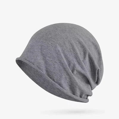 Hats Beanies For Men Women Unisex Autumn Summer Beanie Cotton Solid Color Elastic Bonnet Hip Hop Baggy Cap Male Female Thin