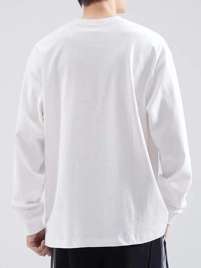 Men's Long Sleeve Cotton Loose Fit T Shirts|  Tees | Tanks | Casual & Classic Moisture Wicking Heavyweight T-shirts for Men