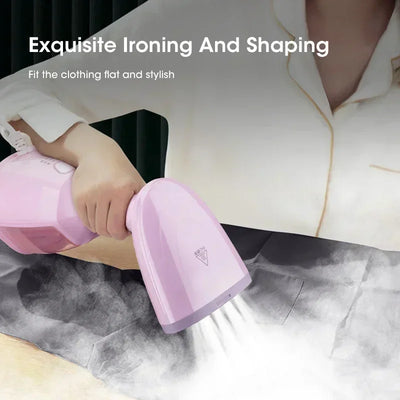 Handheld Garment Steamer 1500W Fast Heating 330ml Portable Steam Iron For Clothes Fabric Home Travel Office Wedding Anti-Drip