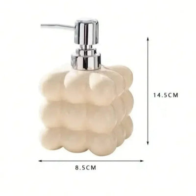 Liquid Soap Household 280ml Body Wash Shampoo  Dispenser Bottle Bathroom Accessories Dispenser Press Separated Bottle Ceramic