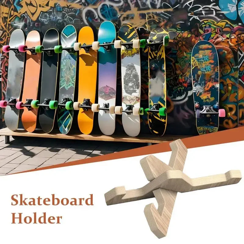 Skateboard Stand 1 Pair Snowboard Rack Longboard Wall Mount Snowboard Hardware For Enthusiasts And Collectors Family Friends