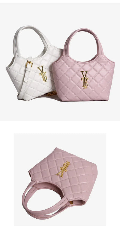 Elegant Handbag For Women Leather Material Popular Classic Shoulder Strap By Famous Designer Luxury Brand Durable