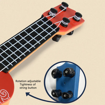 Ukulele Classical Guitar Acoustic Ukulele Soprano Music Instruments Mini Musical Toy for Beginners Kids Children