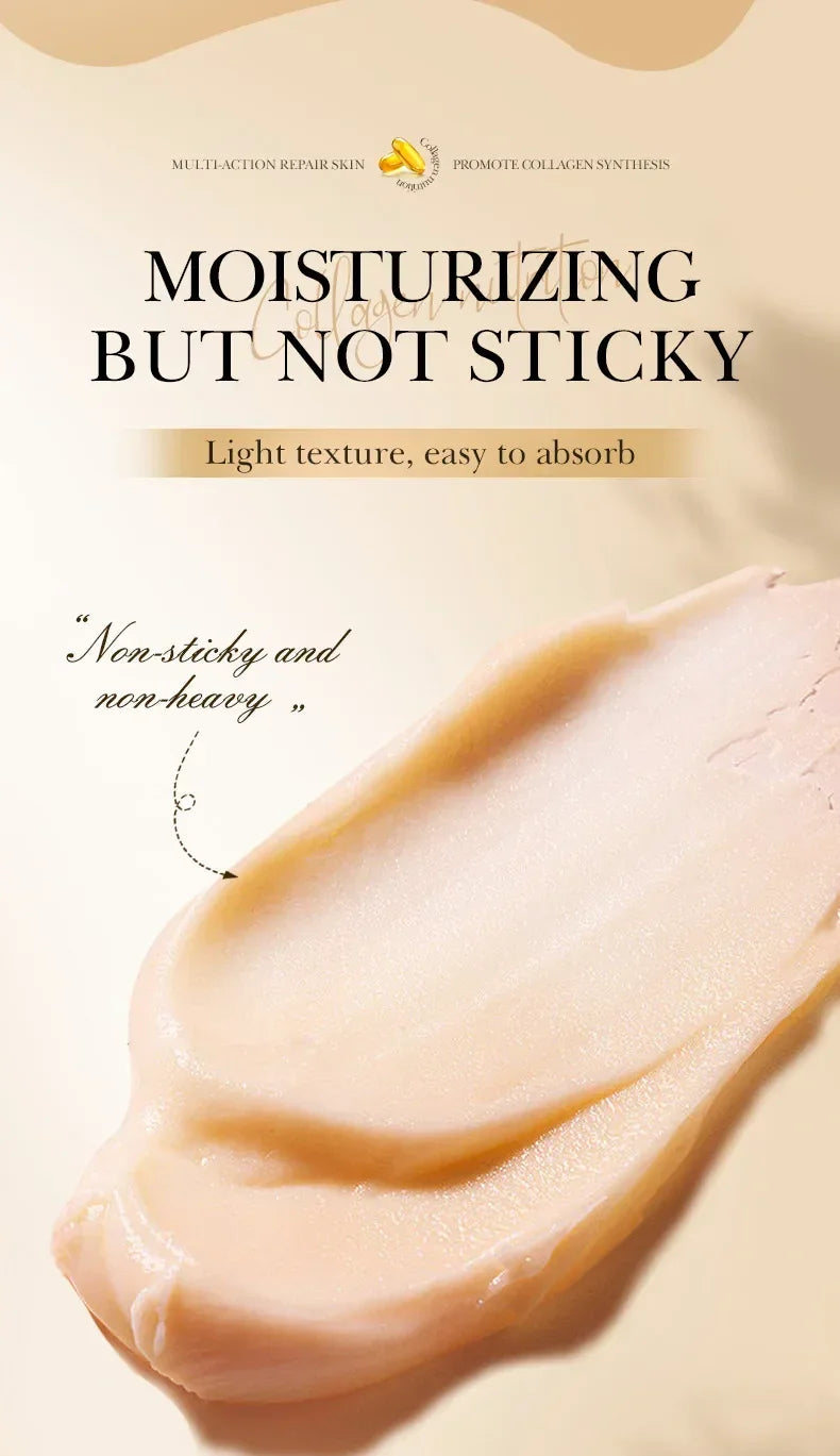 SADOER Collagen Lip Balm Moisturizing Anti Cracking Brightening  Repair Nourishing Hydrating Lipstick Lips Skin Care Products