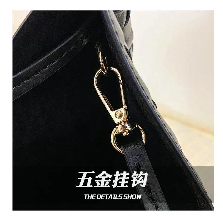 Famous designer women’s handbag with convertible shoulder strap leather luxury brand elegant spacious
