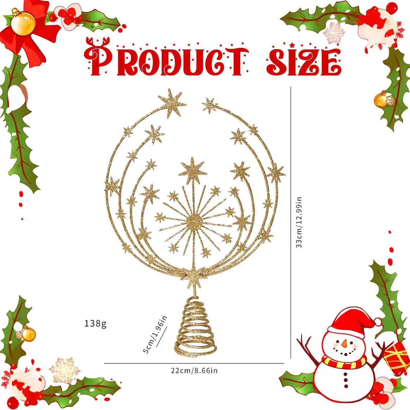 Christmas Ornament Decorative Practical Xmas Decor Christmas Tree Decoration