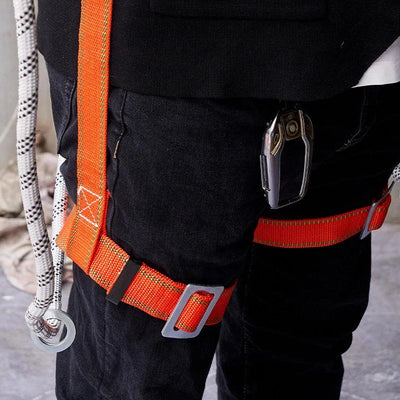 Climbing Harness Safety Harness Rock Multi-functional Lanyard Adjustable Safety Belt Camping Outdoor Adjustable Safety Equipment