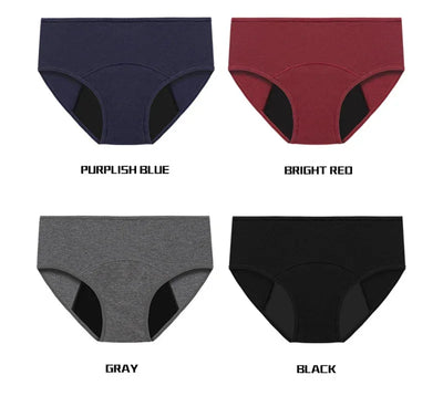Leak Proof Menstrual Panties Women Cotton Menstruals Underwear Plus Size Period Underpants Briefs Lingerie for Physiological