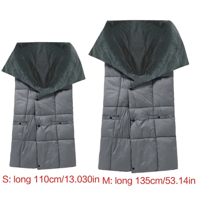 USB Heating Blanket Vest Electric Heating Shawl Mat Outdoor Warming Electric Heating Shawl with 3 Temperature Controls 87HA