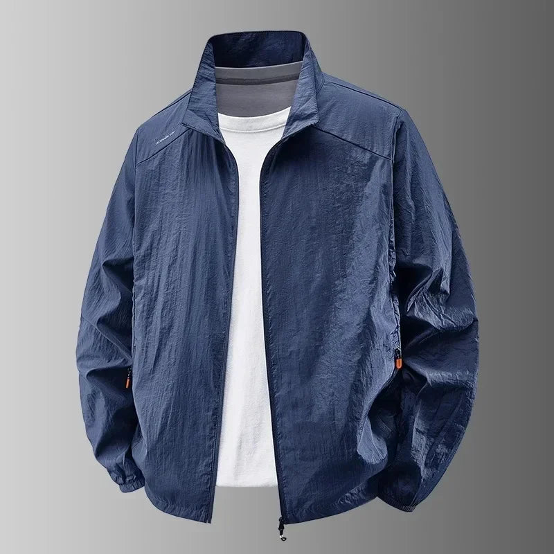 Summer Jackets Men Windbreaker Coats Male Sunscreen Clothing Traveling Camping Jacket Ultrathin Cycling Fishing Tops Hiking Wear