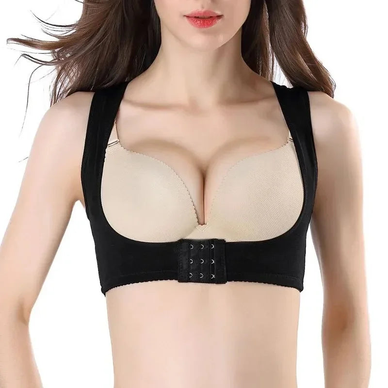 Invisible Women Chest Posture Corrector Belt Back Shoulder Support Brace Posture Correction for Health Body Shaper Corset