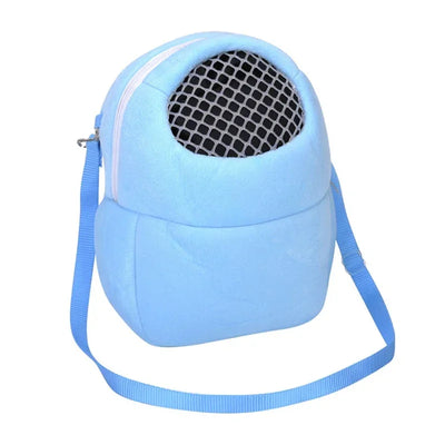 Portable Small Animals Carrier Bag Travel Hanging Bag for Pets Rat Hamster Hedgehog Chinchilla Ferret