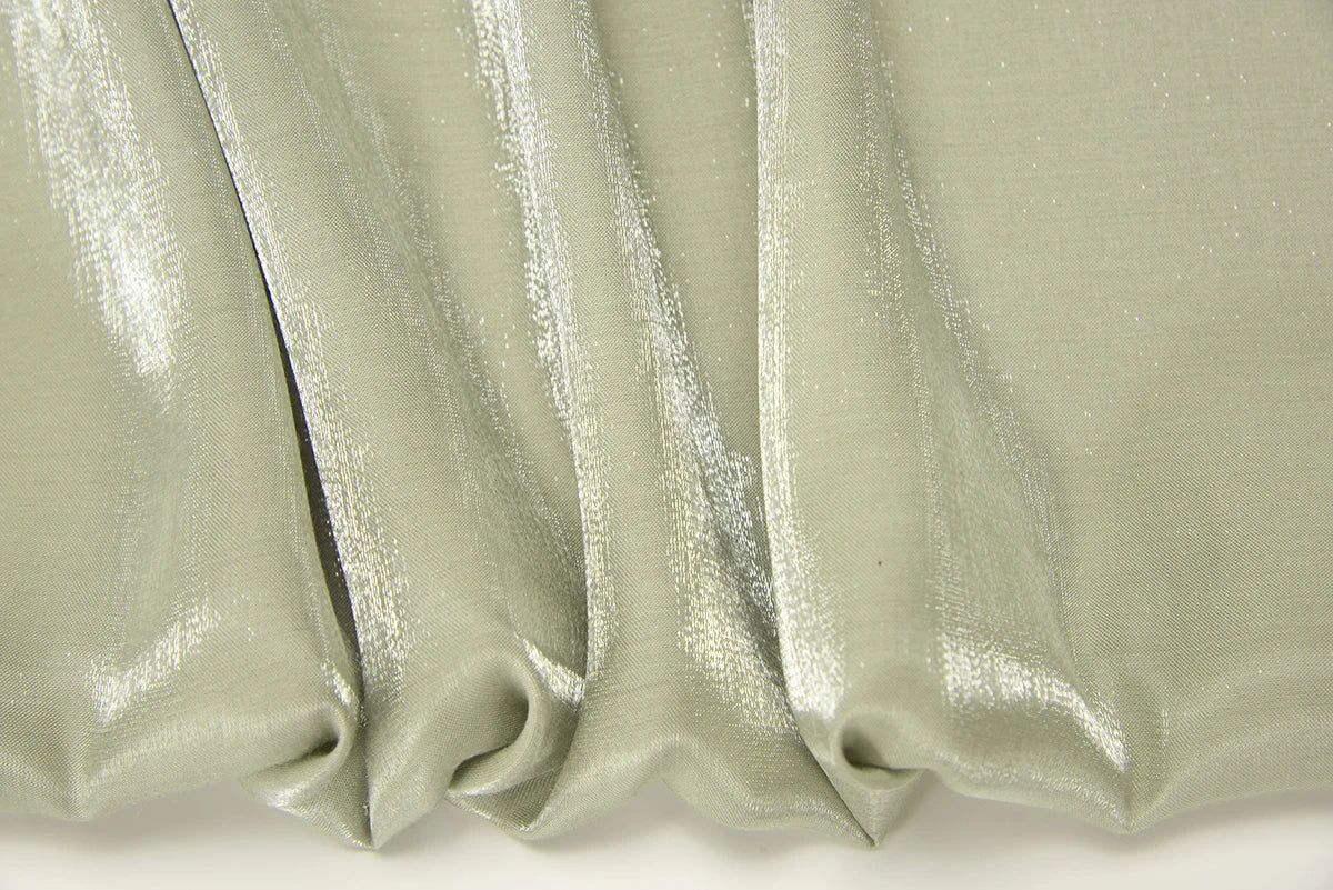 Colorful Gradient Reflective Fabric By The Meter for Dress Shirt Hanfu Handmade DIY Sewing Mermaid Texture Cloth Smooth Pink