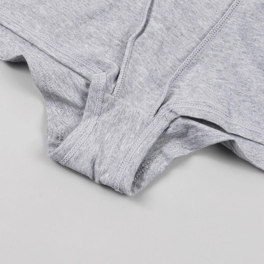 Ladies Solid color boxers Briefs Comfortable Female Underwear Sporty Style Casual Sexy Panties for Women S-XL