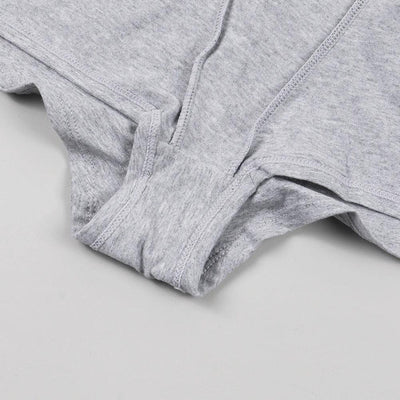 Ladies Solid color boxers Briefs Comfortable Female Underwear Sporty Style Casual Sexy Panties for Women S-XL