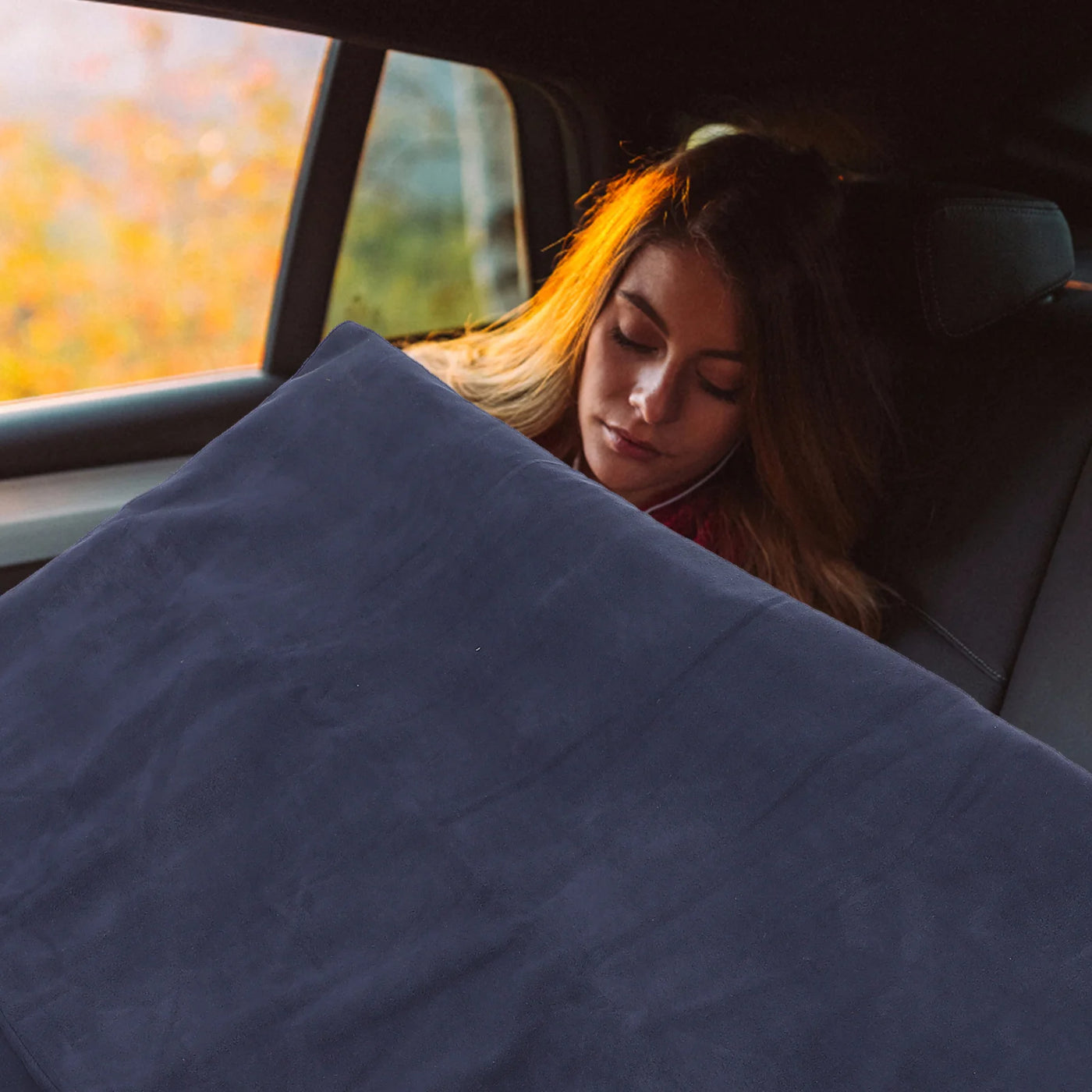 Electric Heated 12V Fast Heating Car Blanket With Overheat Protection For Driver Passenger Warm Travel Auto Seat Cover Mat Car