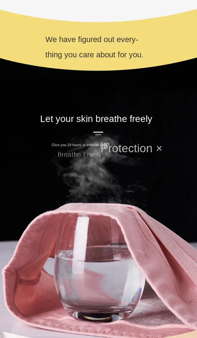 Panties For Menstruation Cotton Physiological Period Leak Proof Menstrual Panties Women Mid Waist Culotte Underwear Sexy Briefs