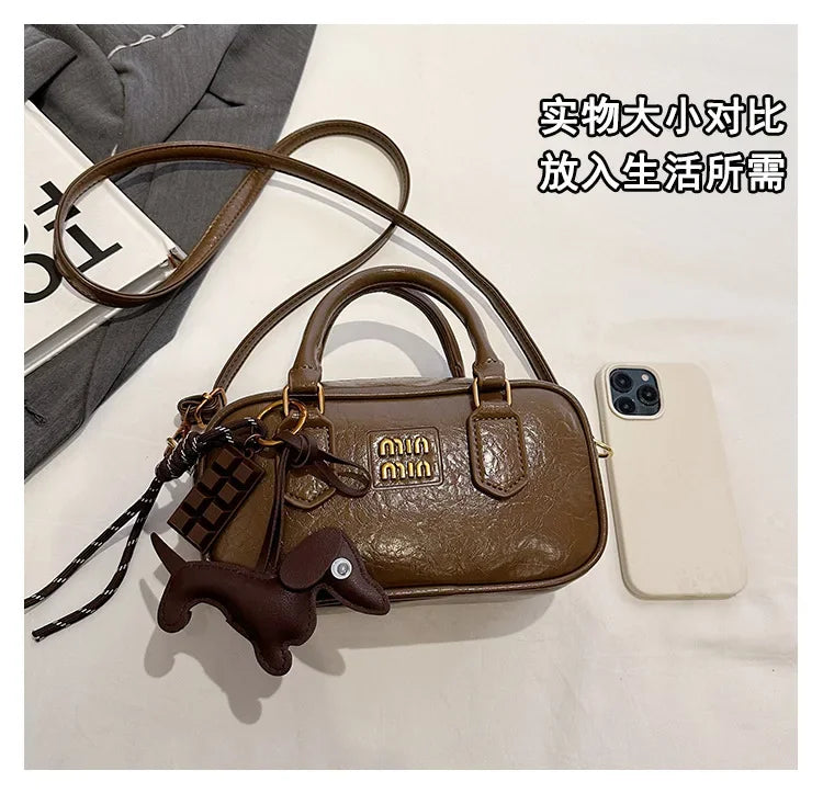 2025Designer Women's Handbag Minimalist Style Shoulder Crossbody Bag Luxury Versatile Bag for Office Party Travel Elegant Ladies