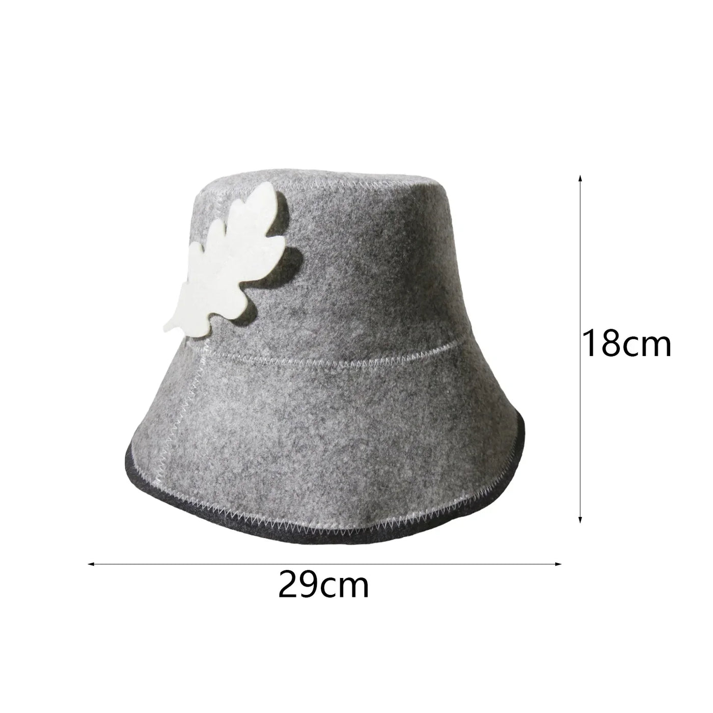 Vaporarium Hat Russian Banya Cap Sauna Banya Hat Protect Your Hair Felt Sauna Hat Russian Bath House Hat for Pool SPA Shower