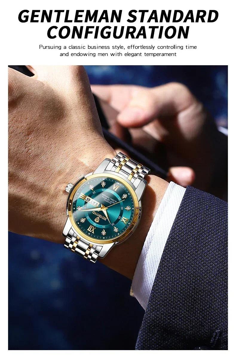 2025 top brand luxury fashion diver watch men 30atm waterproof date clock sport watches mens quartz wristwatch relogio