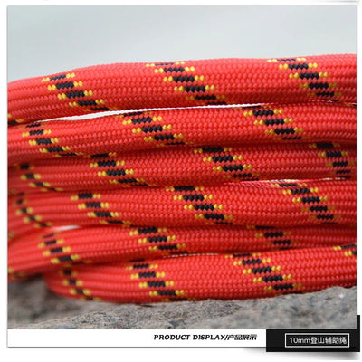 10m20m Outdoor Rescue Rope Mountaineering Safety Rope Mountaineering Safety Escape Auxiliary Rope Wild Hiking Survival Equipment