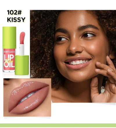 Beauty Glazed Rare Bright Lustrous Lip Essence Moisturizing Shine Shimmer Plumping Lip Tint  Care Oil Gloss for Lip Enhancement