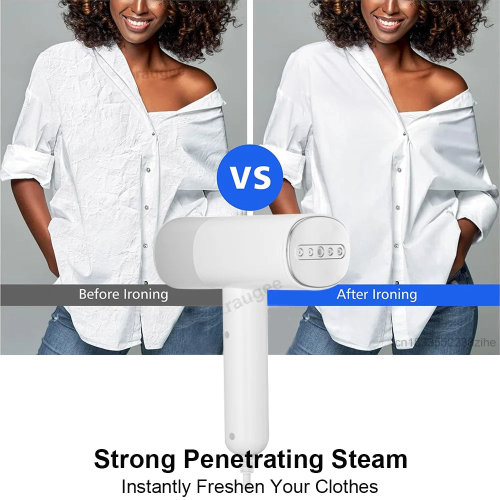 Handheld Garment Steamer 1000W Clothes Ironing Machine for Home Travel Foldable Portable Electric Garment Hanging Steam Iron