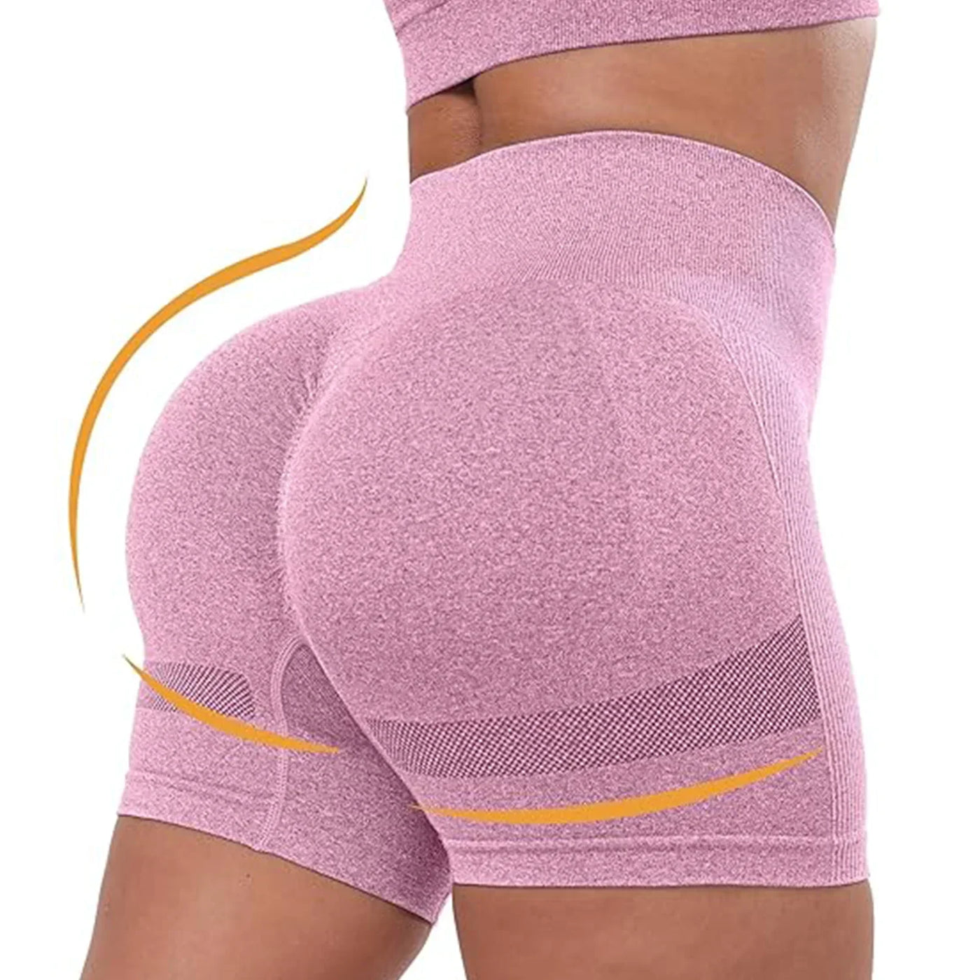 Women's Tie-Dye Yoga Shorts Leggings For High Waist