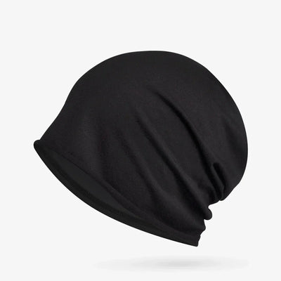Hats Beanies For Men Women Unisex Autumn Summer Beanie Cotton Solid Color Elastic Bonnet Hip Hop Baggy Cap Male Female Thin