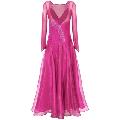 Waltz Ballroom Competition Dress Women Evening Gowns Concert Outifts Modern Tango Standard Dance Performance Stage Costume