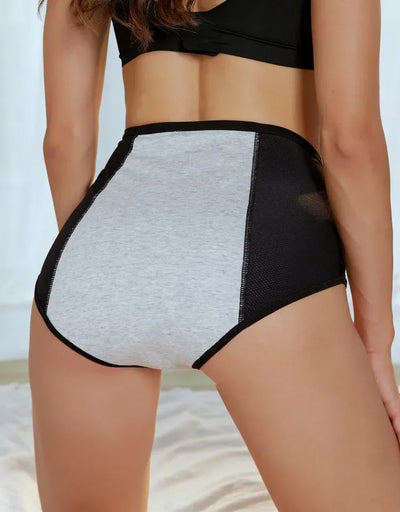 Menstrual Panties Women Underwear intimatePantsHighWaist Absorvent PadSeamless Super Absorbent Abundant  Flow BriefWithLeakProof