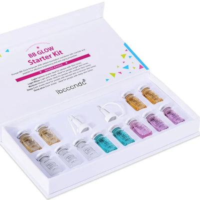 Korea BB Cream Glow Beginner Starter Kit Niacinamide/Peptide Face Skin Care Serum Essence