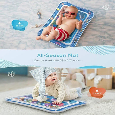Baby Water Play Mat Inflatable Cushion PVC Baby Playmat Toddler Water Pad Early Education  Activity Baby Toys Children Play Mats