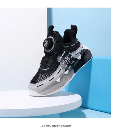 Children's school sports shoes breathable mat mesh casual anti slip easy to wear, suitable for boys and girls aged 5-10 years ol