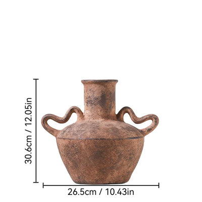 Ceramic Vases Retro Style Homestay Decorations Antique Hotel Art Flower Arrangements Home Decor Items