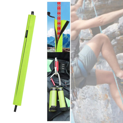 Rock Climbing Rope Protector Rappelling Abseiling Equipment Strong Arborist Rope Protection Sleeve for Mountaineering Outdoor