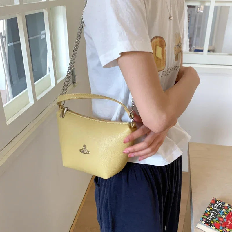 Designer Ladies Handbag Leather Tote Bag Women's Crossbody Shoulder Strap Elegant Classic Messenger Luxury Brand Fashion Item